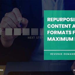 Repurposing content across formats for Maximum Reach